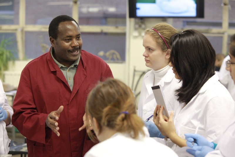 Students Learning anatomy