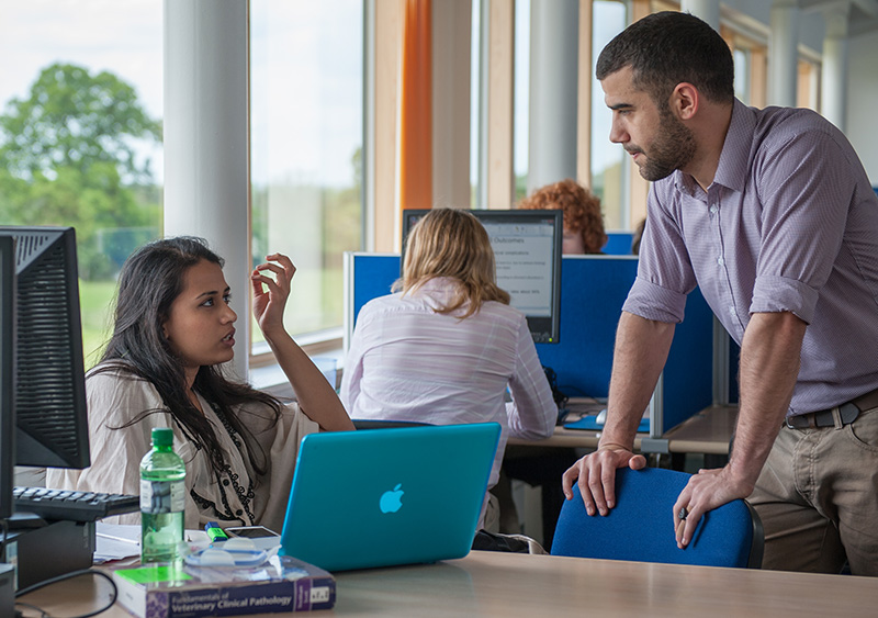 Student asking tutor a question