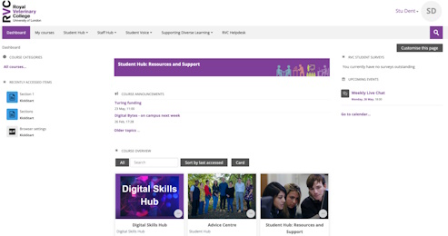RVC Learn home page